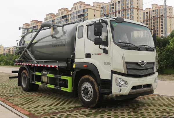 福田領航ES7 12方吸糞車|CLT5182GXWBJ6型吸污車